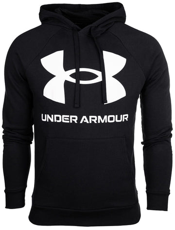 Sudadera Hombre Under Armour Rival Big Logo HD capucha Algodón - 1357093 - 001 - negro depor8com
